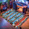 Lucky Luke Carpet Rug for Living Room Bedroom Home Sofa Decoration,Kids play Nonslip Floor Mat