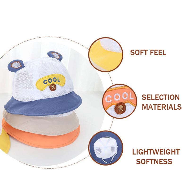 Кепки Новая универсальная шляпа от солнца Детский солнцезащитный козырек для мальчиков и девочек