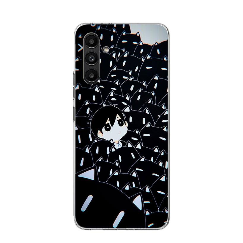 Игровой чехол для телефона с мультяшным персонажем O-Omori для Samsung Galaxy A16 A14 A15 A13 A56 A54 A55 A53 A26 A24 A25 A23 A36 A34 A35 A33 A05S A04S A03