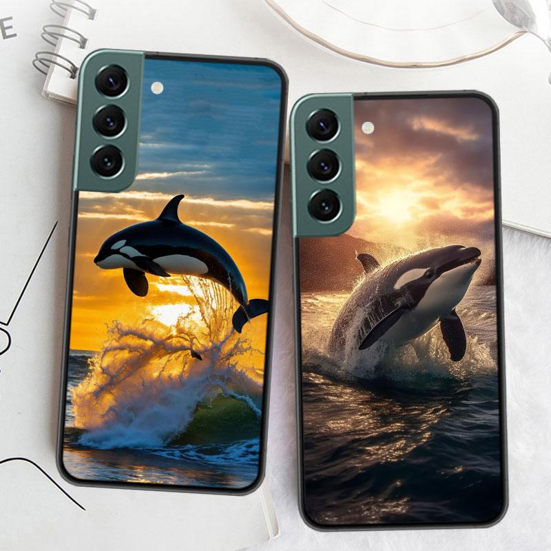 Факты о косатках Чехол для телефона для Samsung Galaxy S22 S25 Ultra S21 S10 Plus S26 Edge S20 S23 S24 FE Чехол Силиконовый Так