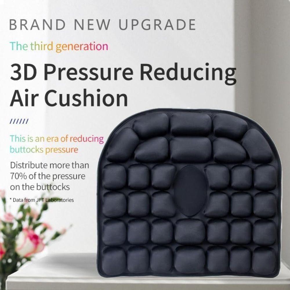 Anti-Slip Travel Cushion Comfortable Travel Seat Cushion New 3D Air Cell Seat Cushion  Wheelchair