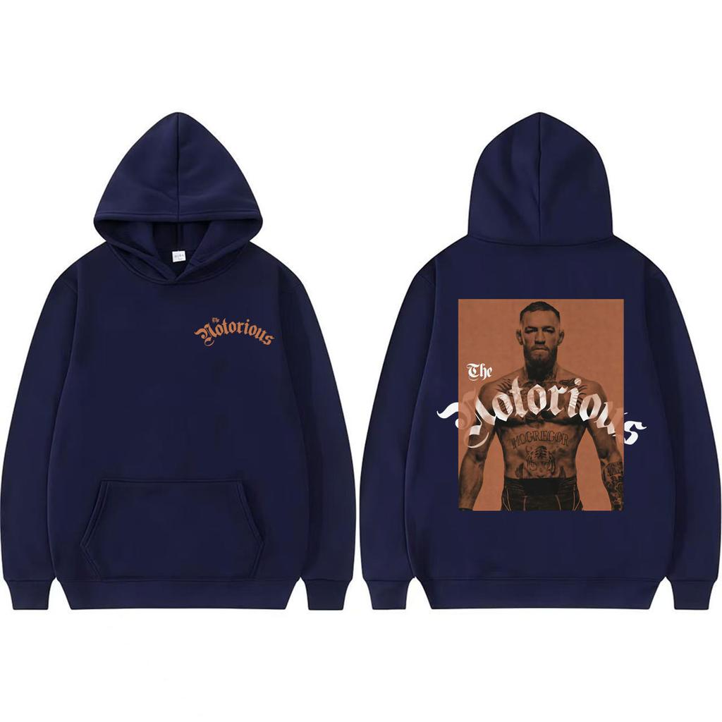The Notorious Conor McGregor Fan Gifts Hoodies Harajuku Fashion High Street Sweatshirts Casual Fleece Oversized Pullovers
