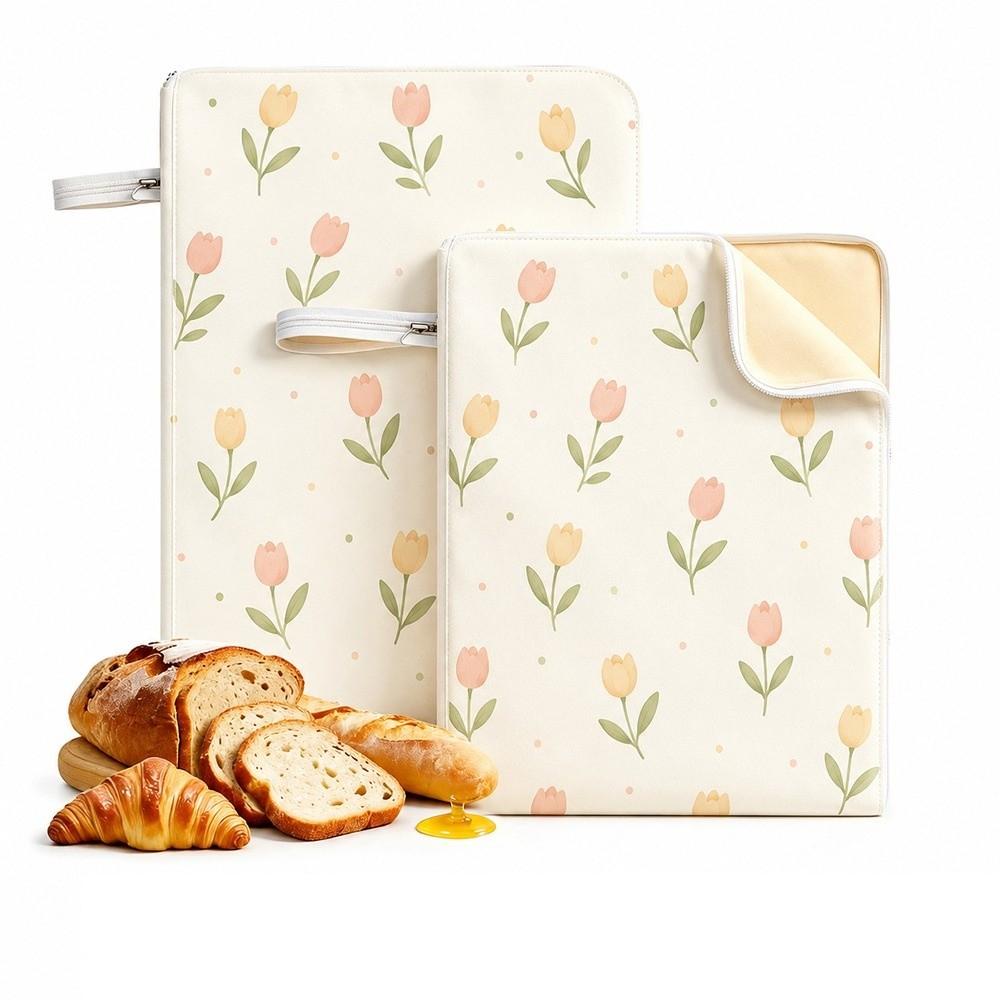 1pc Beeswax Coated Sourdough Bread Bags Reusable Food Storage Bags New Beeswax Bread Bags Homemade