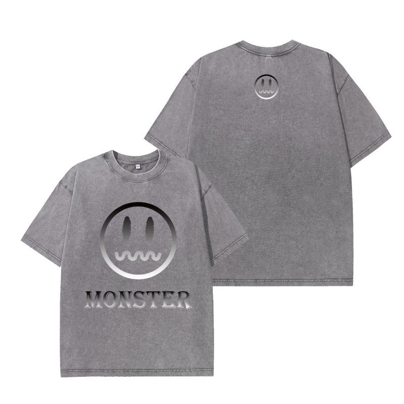 Vintage Classic Radiohead Tees North America Tour Rock Tshirt Hip Hop Street Casual Top Sleeved Harajuku Streetwear Tops Tees
