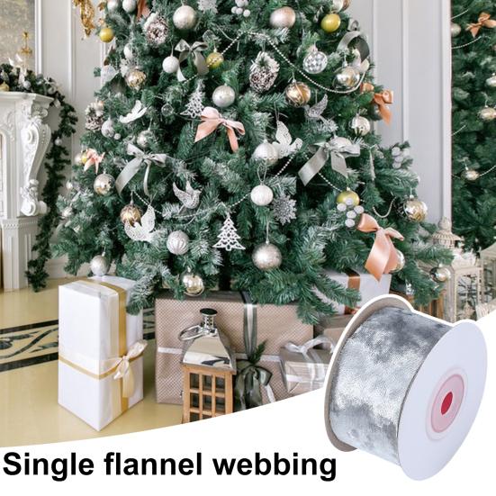 Односторонняя бархатная лента, 30 футов, красочная многофункциональная лента для рукоделия, цветочная композиция, украшение, романтический подарок, лента