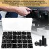 1220Pcs 10.9 Grade Alloy Steel Hex Socket Button Cap Head Metric Screw Assortment Small Machine Screw Set for 3D Printing DIY