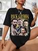 RICK GRIMES Walking Dead Unisex T-Shirt Retro Rick Grimes Graphic Tee TV Series Shirt Rick Grimes