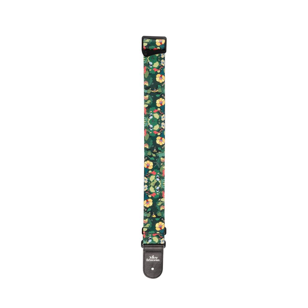 Pepperland Woods Polyester Guitar Strap from The Beatles Yellow Submarine 55th Anniversary Strap Collection D'Addario (50BYS03)