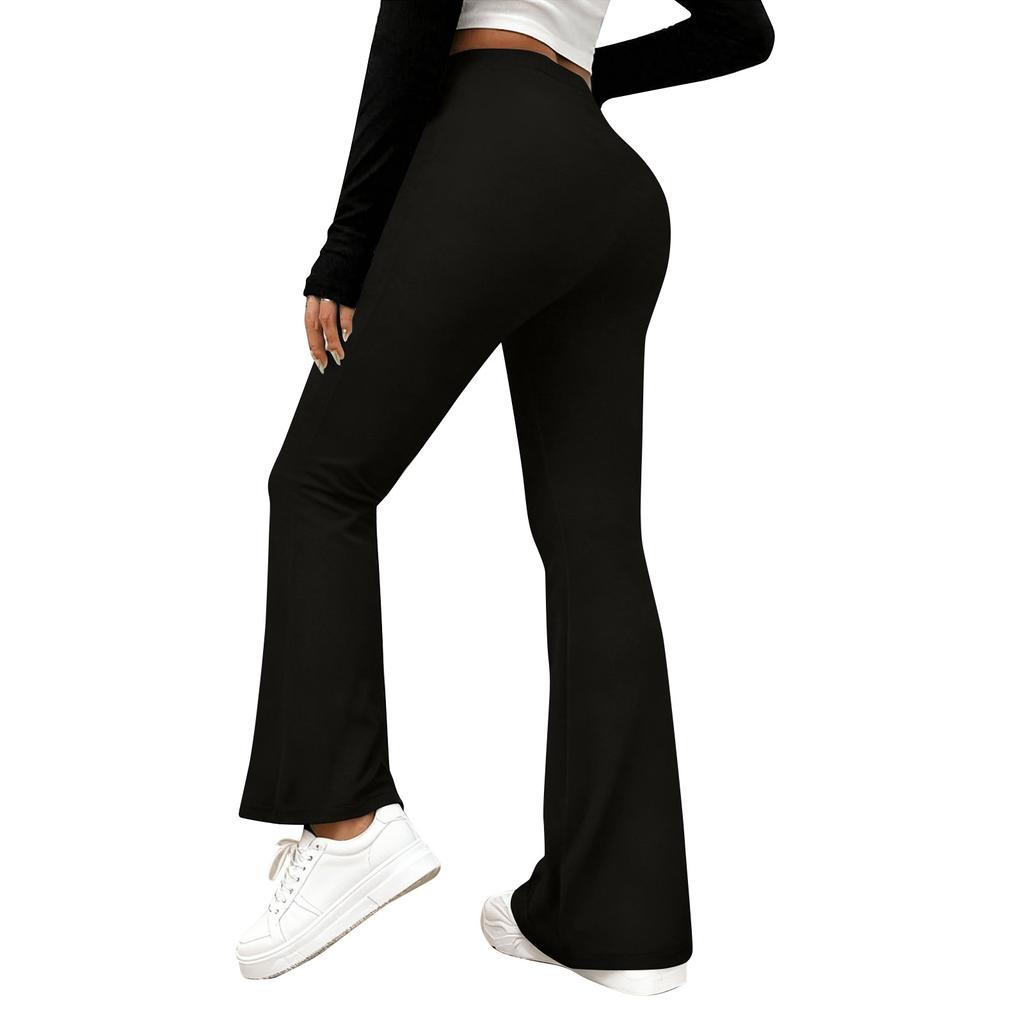 Брюки для йоги для беременных, с карманом на животе, эластичные широкие брюки для работы/повседневной носки, брюки для беременных для дома