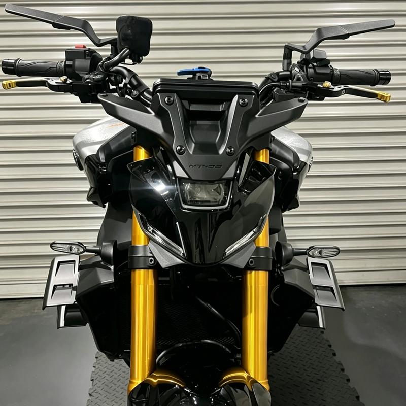 For YAMAHA MT-09 / SP 2024-2026 Side Wing Side spoiler FRONTAL SPOILERS MT09 2024 2025 2026 Front spoiler Lower spoiler flank