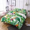 Набор пододеяльников Кактус Кинг/Квин сайз Тропический ботанический сад Принт Зеленое растение для девочек мальчиков подростков Полиэстеровый постельный набор