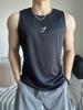 Быстросохнущая уличная майка-борцовка - Без рукавов, летняя, для фитнеса и бега