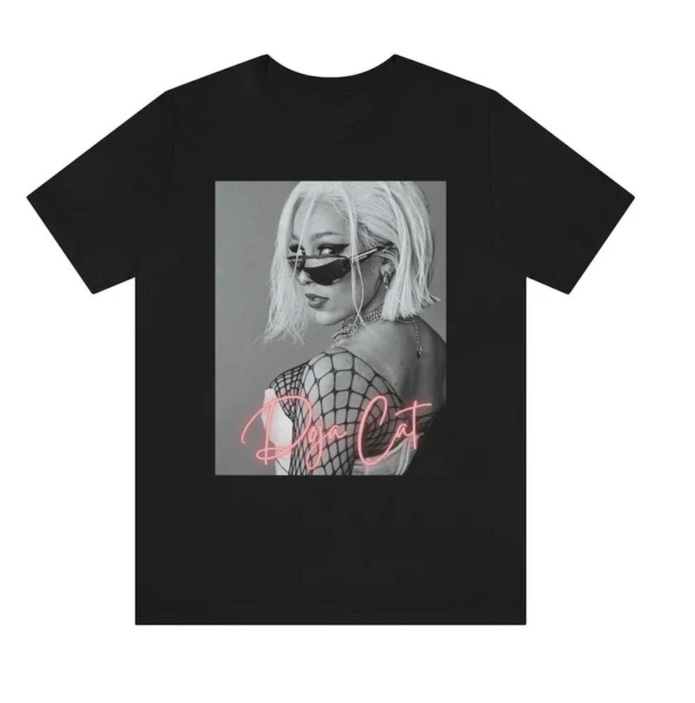 Doja Cat Черная мужская футболка S4XL Короткий рукав Унисекс футболка