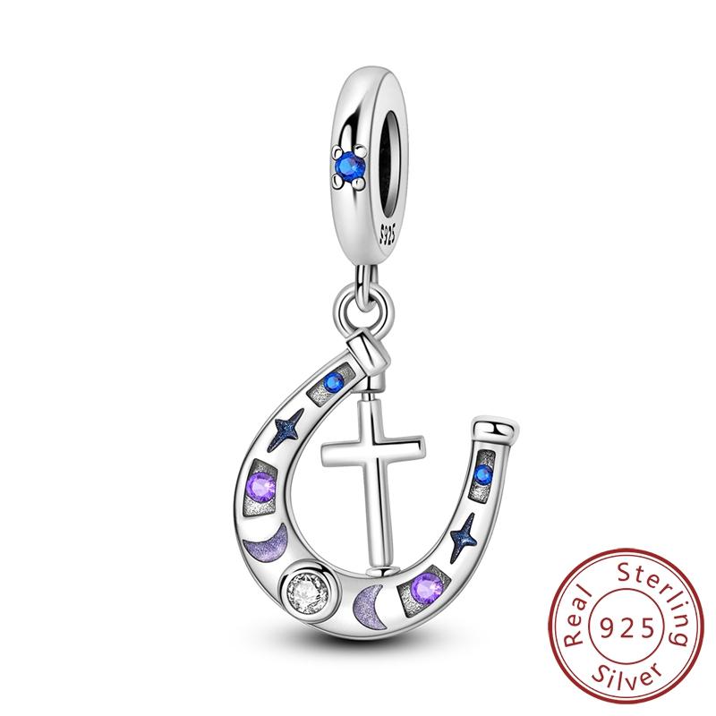 Настоящая медь Циркон Бабочка Дорожный кулон Шармы Бусины Подходят для оригинального колье-браслета Mula Женские украшения