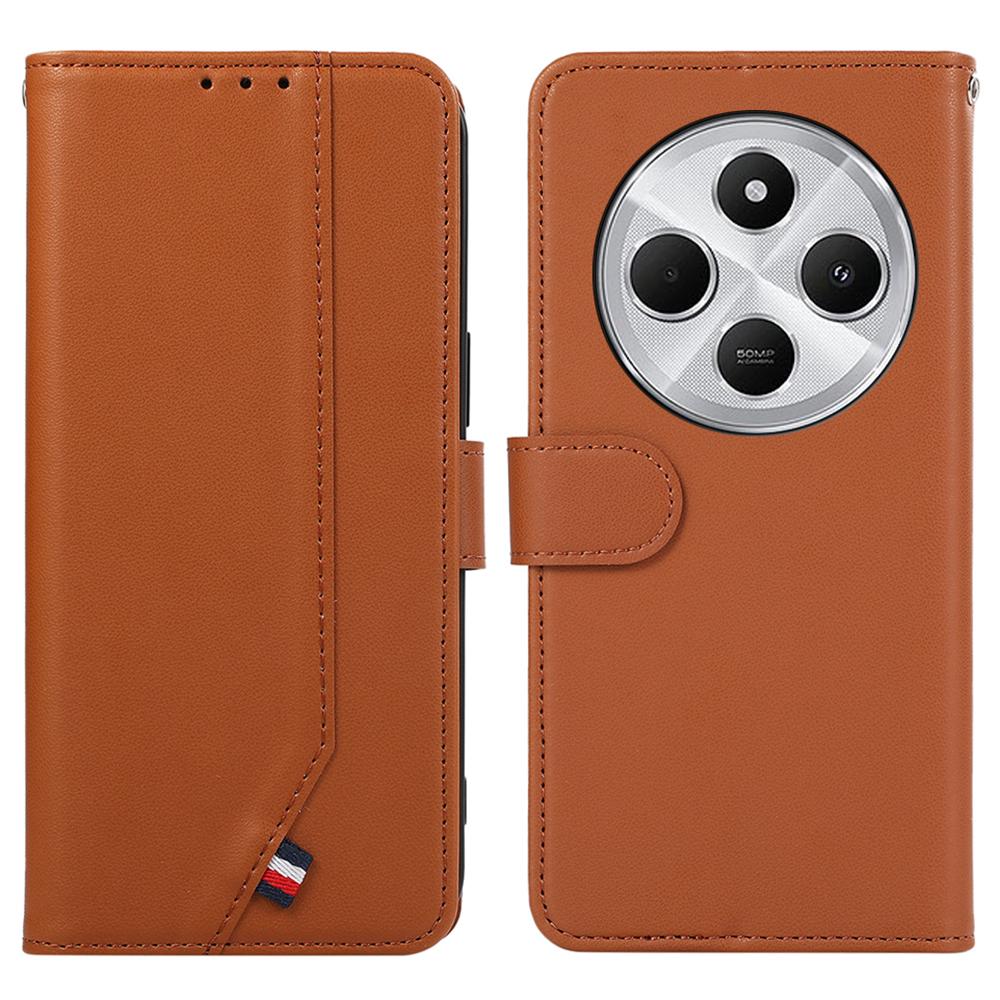 Для Xiaomi Poco C75 4G/Redmi 14R 5G/14C 4G Чехол Блокировка RFID Флип Кожаный Чехол для Телефона