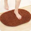 Absorbent Soft Soft Fine Fiber Bedroom Bathroom Floor Mat -- Non-slip Door Mat Shower Rug, Full Latex Non-slip Bottom, 30*50cm
