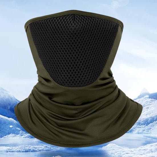 Summer Cycling Face Guard Neck Gaiter Windproof UV Protection Breathable Quick Drying Men Women Outdoor Bandana Neck Scarf Face Shield