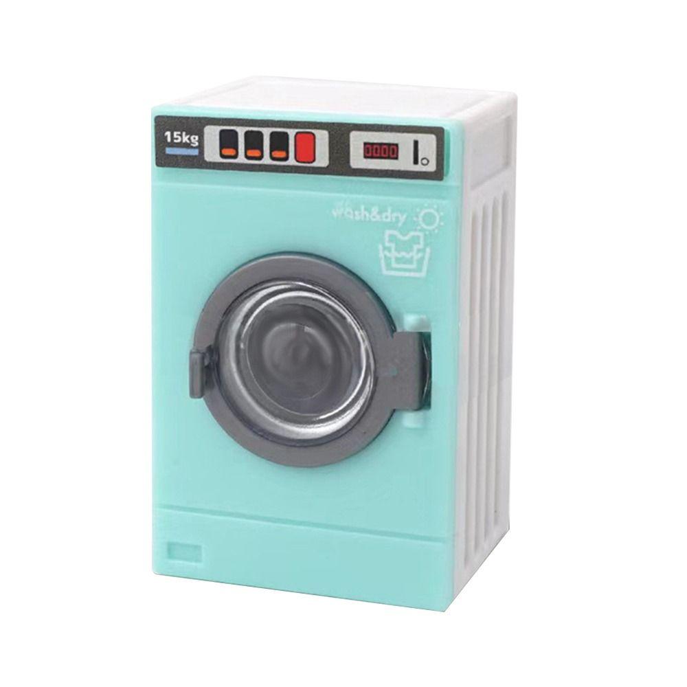 Kitchen Furniture Doll House Accessories 1:12 Dollhouse Washing Machine Miniature Washing Machine