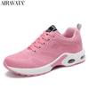 Women Sneakers Running Shoes Tennis Outdoor Air Cushion Knit  Trainer Breathable Gym Shoes