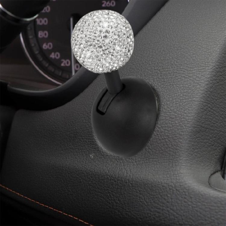 Car Start Button Lever with Diamonds Embellishment Vehicle Ignition Button Cover Elegant Car Interior Bling Accessories