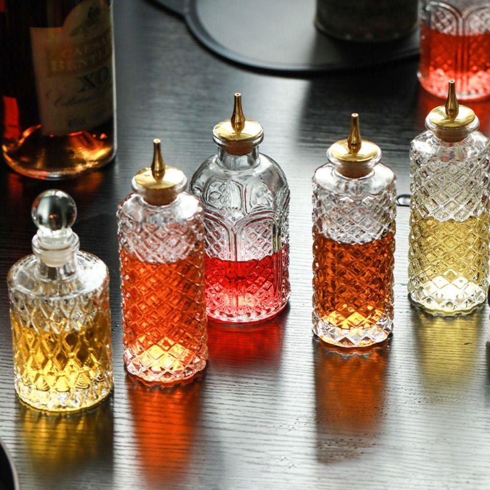 Luxury Bartender Bottle Japanese-style Dash Bottle Portable Bottle of Bitters Party