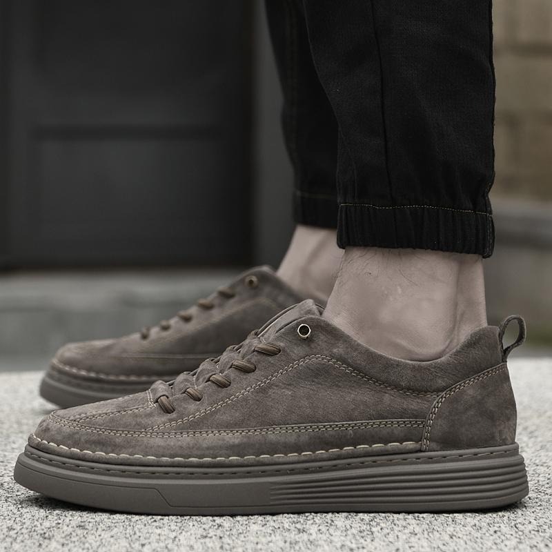 Мужские борцовки из натуральной кожи, дизайнерский минималистичный стиль, для активного отдыха, прогулок и спорта. Качественная молодежная обувь.