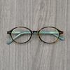 2025 Fashionable Women Acetate Glasses Frame Korea Style Vintage Small Oval Eyeglasses Brand Design Ultralight Eyewear