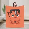 Anime C-Chainsaw Man Pochita  Blankets Quality Soft Warm  Bedding Throws Winter Camping Living Room Novelty Bedspread