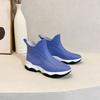 Women's Rain Boots Fashionable Outdoor Rain Boots Short Tube Summer Water Shoes Waterproof Non-slip Kitchen Work Shoes Rainy Day Women's Shoes