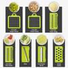 16-in-1 Slicer for Kitchen - Vegetable Chopper Onion Potato Food Veggie Fruit Slicer and Cutter with Container Kitchen Gadgets7