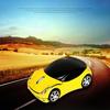 Portable New Gaming Optical USB Receiver 3D Car Shape 2.4GHz Wireless Mouse Mice