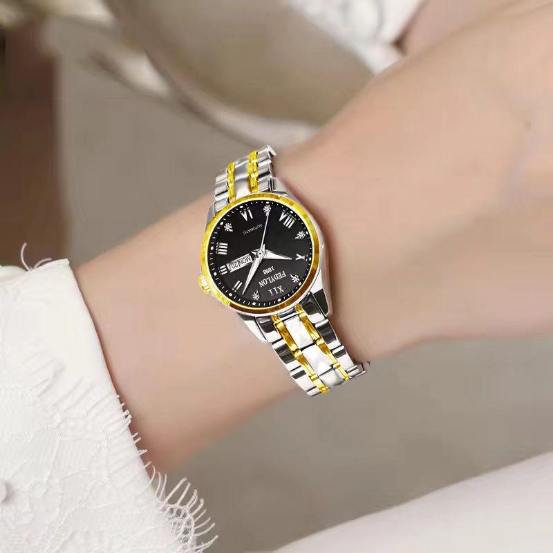 Женские часы Niche Light Luxury Women's New Temperament Полностью автоматические кварцевые женские часы