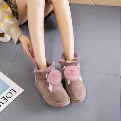 Женская обувь Ботильоны До щиколотки Черный Женские Зимние ботинки Круглый носок Элегантные на низком каблуке Замшевые Весна 2024 Готические По акции Пу Горячие