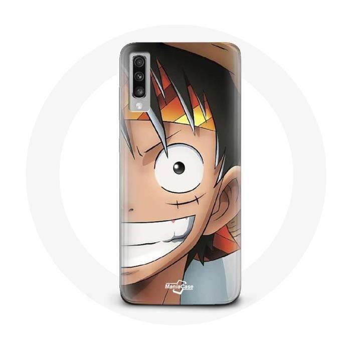 Чехол для Samsung Galaxy A50 One Piece Manga Luffy