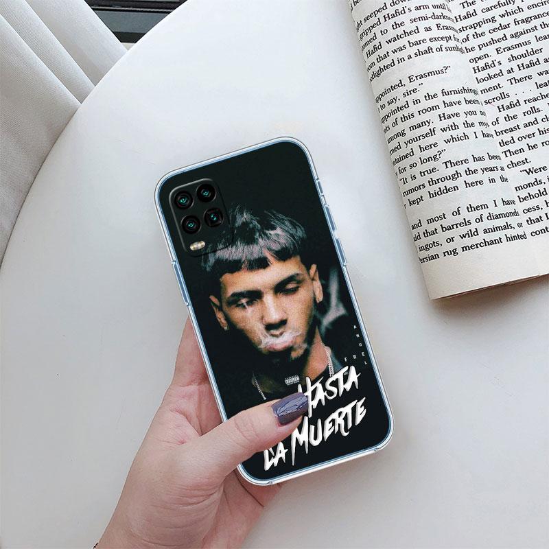 Anuel AA Transparent Phone Case for LG K22 K30 K40 K40S K41 K42 K50 K50S K51 K51S K52 K61 K62 K71 K92 Q61