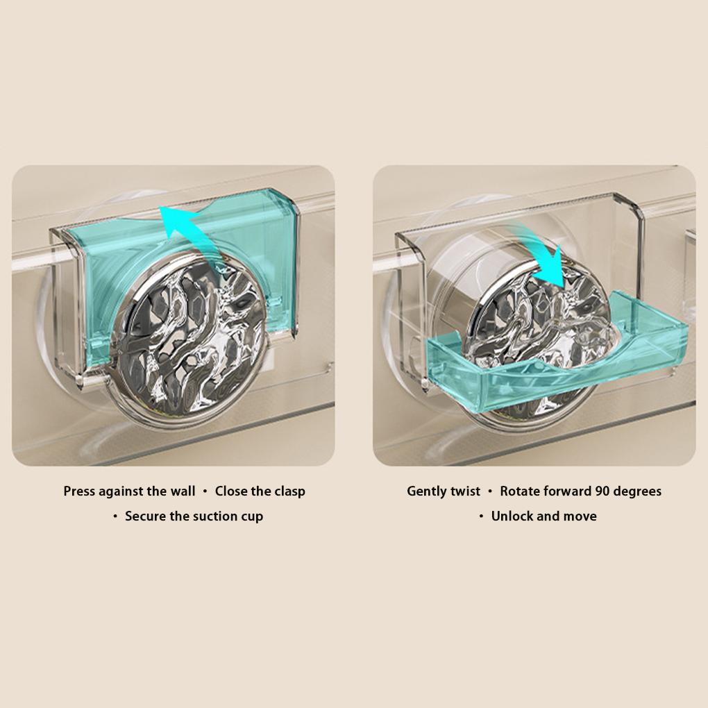 2026 Новый складной кронштейн, прозрачный АБС-материал, простое управление, мусорный пакет, подходит для шкафов, кладовых