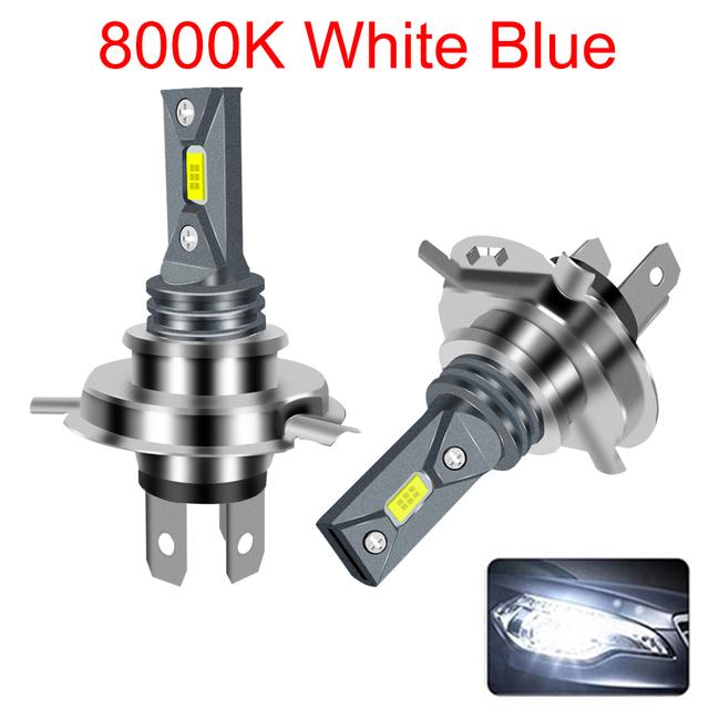 2Pcs H7 Led Car Headlight Bulb H4 H16 H8 H9 H1 H3 Auto Led Fog Light Lamp 9005 9006 Driving Front Light Headlamp High Power 12V