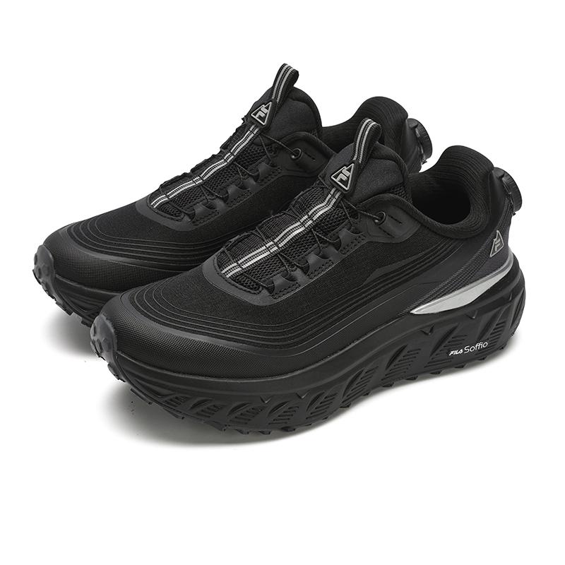 Fila Boa Explorer Удобные Универсальные Прочные Легкие Низкие Кроссовки Женские кроссовки Черные A12W511217FAP