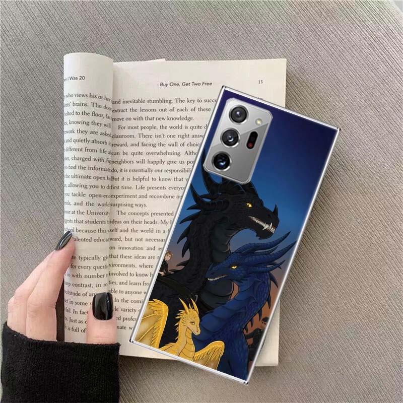 Чехол для телефона F-Fourth W-Wing Dragon для Samsung Galaxy S25 Edge S24 S23 FE S22 S26 Ultra S21 S20 S10 Plus Capa Мягкий