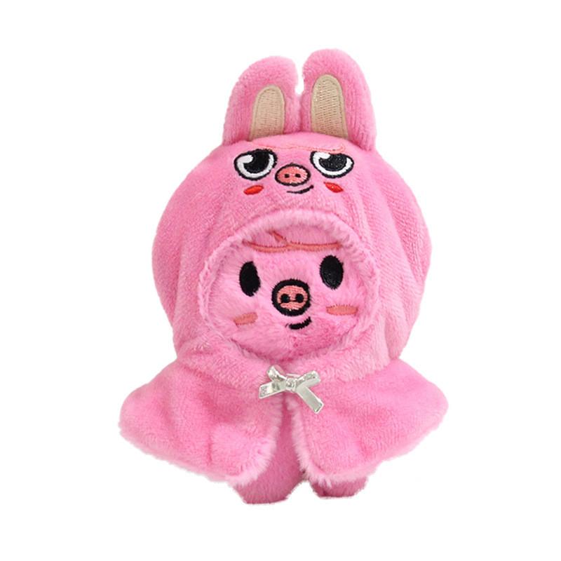 Cute Wolves Bears Rabbits Foxes And Pig Plush Pendant With Soft Pp Cotton For Kids And Collectors