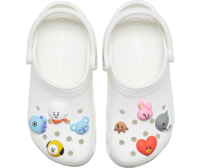 [Crocs] BT21 Crocs Jibbitz набор из 8 предметов