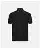 Classic and versatile letter logo: Spring and summer simple and clean men's short sleeved polo shirt