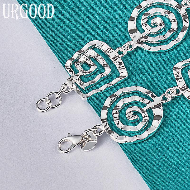 Браслет из стерлингового серебра 925 пробы, свадебный подарок, очаровательные ювелирные изделия