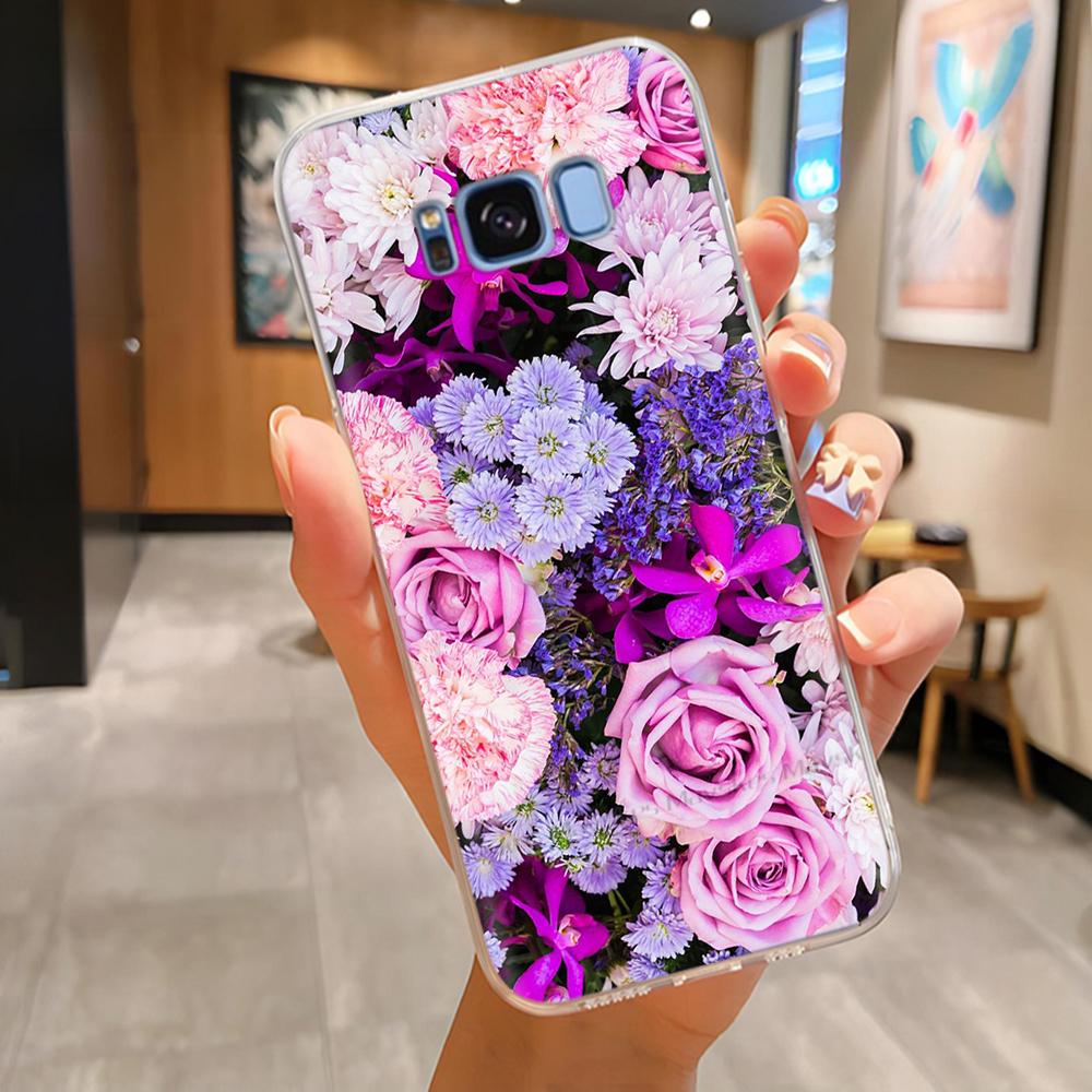 Чехол для Samsung Galaxy S8 Plus S 8 Чехол для телефона Милые Мультяшные Чехлы Расписной Мягкий ТПУ Чехол для Samsung S8 S8+ Защитный Fundas