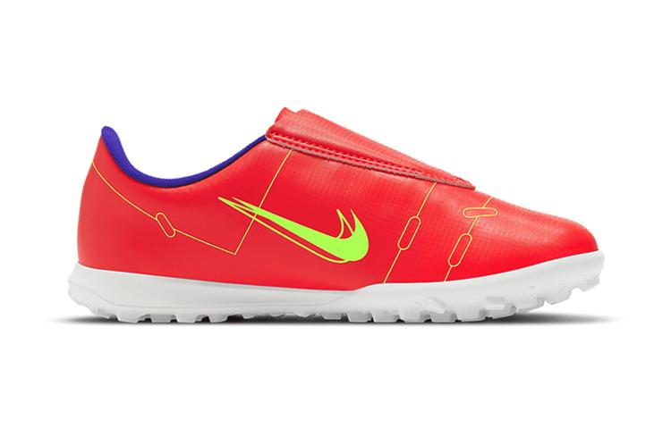 Nike Mercurial Vapor 14 Killer 14 Club PS V Низкие Детские Футбольные Бутсы Оранжево-Красные Дети Возраст 3-7 Лет CV0839-600
