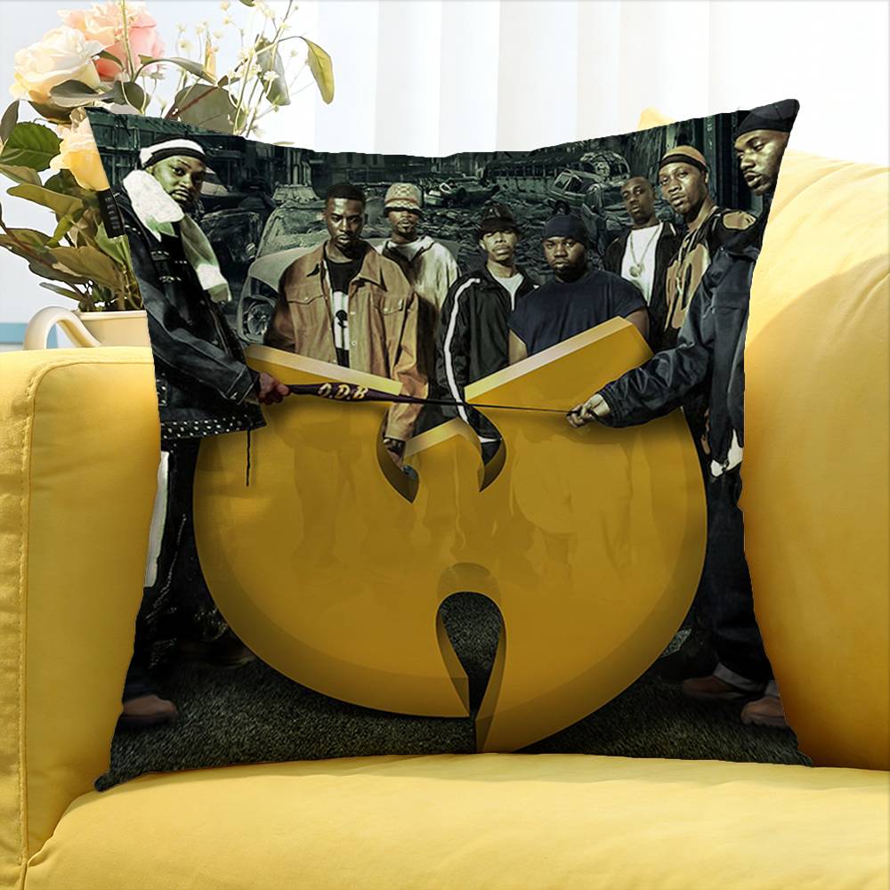 Wu-Tang Wu T-Tang C-Clan Ultra Various Sizes Square Pillow Case For Car Home Bedchamber Decor
