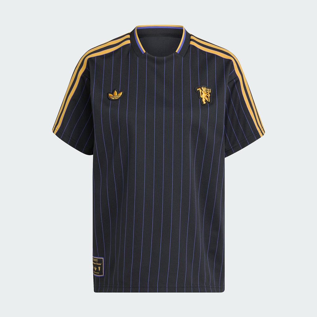 adidas Оригинальная летняя мужская и женская футболка с коротким рукавом и логотипом Trefoil для футбола JN2818