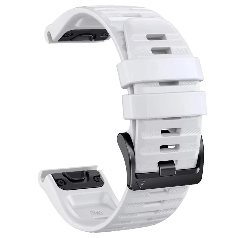 QuickFit Bracelet For Garmin Fenix 8 7 Series 22/26mm Sports Watchband For Garmin Forerunner 970 Quatix 8 Tactix7 Silicone Strap