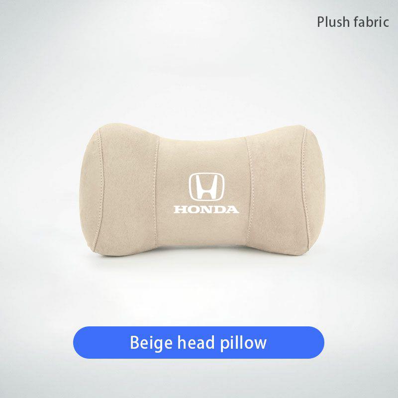 Car Seat Headrest Protect Neck Pillow Seat Waist Pillow For Honda Civic Accord Crosstour Spirior Odyssey Avancier UR-V Sienna IH6