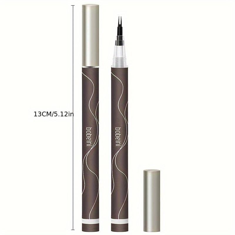 Natural Double Forked Tip Lower Eyelash Pen Makeup Ultra-thin Liquid Quick Drying Eyelash Brow Eyeliner Pencil Makeup Tools